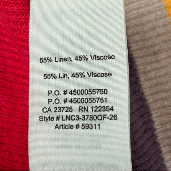 Aritzia Golden by TNA Sleeveless Linen Tank Crop Top, size Small - Picture 8 of 8